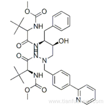 2,5,6,10,13-Pentaazatetradecanedioicacid,3,12-bis(1,1-dimethylethyl)-8-hydroxy-4,11-dioxo-9-(phenylmethyl)-6-[[4-(2-pyridinyl)phenyl]methyl]-,1,14-dimethyl ester,( 57193463,3S,8S,9S,12S) CAS 198904-31-3
